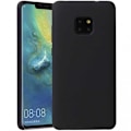 Miniatyrbild 1 av 6: Huawei Mate 20 Gummibelagd Mattsvart Silikon Skal Svart