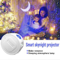 Miniatyrbillede 3 af 7: Stjerneprojektor Rumlampe i LED & Bluetooth Speaker V2 White