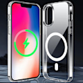Miniatyrbild 4 av 6: iPhone XR Transparent Stötdämpande Skal MagSafe-Kompatibelt Transparent