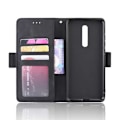 Miniatyrbillede 3 af 8: Xiaomi Mi 9T / 9T Pro Wallet Case PU Læder 6-SLOT Winston V3 Black