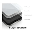 Miniatyrbillede 2 af 11: 2-PACK iPhone 14 Pro Privacy Hærdet glas 0,26 mm 2,5D 9H Transparent