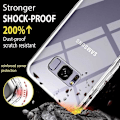 Miniatyrbillede 5 af 6: 360° Full Cover Silikone Cover Samsung S8 Transparent