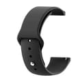 22mm Slitstarkt Silikon Armband Walkr Svart