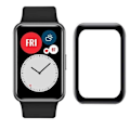 Miniatyrbillede 1 af 6: 2-PACK Huawei Watch Fit FullFrame 3D hærdet glas 0,26 mm 9H Transparent