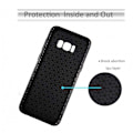 Miniatyrbillede 3 af 5: Samsung Galaxy S8 stødsikkert cover FullCarbon V2 Svart