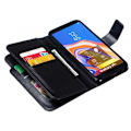 Miniatyrbillede 1 af 7: Samsung J4 Plus praktisk pungetui med 12-bakker Array V4 Black