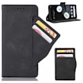 Miniatyrbillede 1 af 6: Google Pixel 7A pung etui PU læder 6-LOMMES Winston V3 Black