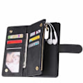 Miniatyrbillede 1 af 7: OnePlus 8 multifunktionelt pung etui Lynlås 8-rum Black