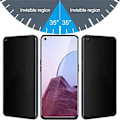 Miniatyrbild 3 av 6: OnePlus Nord CE 2 Lite 5G Privacy Härdat glas 0.26mm 2.5D 9H