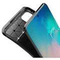 Miniatyrbillede 3 af 7: Samsung Galaxy S20 Plus Shockproof Slim Cover FullCarbon V4 Black