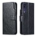 Miniatyrbillede 2 af 5: Huawei P20 Pro Praktisk tegnebogscover med 12-bakker Array V4 Black