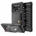 Pikkukuva 2 / 6: Samsung Note 9 Iskunkestävä Premium Cover 4-TACK Solid V3 Svart