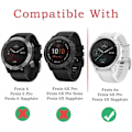 Pikkukuva 2 / 5: Garmin Fenix 6S / 6S Pro karkaistu lasi 0,2 mm 9H 2,5D Transparent
