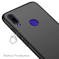 Miniatyrbild 4 av 6: Redmi Note 7 Ultratunt Mattsvart Skal Basic V2 Svart