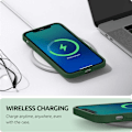 Pikkukuva 5 / 5: iPhone 11 Pro Max Kuminen Matt Green Shell Liquid - vihreä