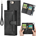 Miniatyrbillede 2 af 6: iPhone SE (2020) Wallet Case 10-Tray Array V3 Svart