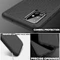Pikkukuva 2 / 7: Samsung Galaxy A71 Tyylikäs Iskunkestävä FullCarbon V3 Black