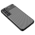 Miniatyrbild 2 av 6: Samsung A35 5G Stöttåligt Slimmat Skal FullCarbon V4 Svart