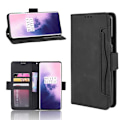 Miniatyrbillede 1 af 6: Oneplus 7 Pro Wallet Case PU Læder 6-SLOT Winston V3 Black