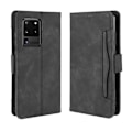 Pikkukuva 2 / 6: Samsung Galaxy S20 Ultra Wallet Case PU-nahkainen 6-TASKUN Winston V3 Black