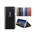 Pikkukuva 1 / 8: Samsung S9 Plus Smart Flip Case Clear View Seisova V2 Rocket Svart
