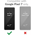 Miniatyrbillede 2 af 7: Google Pixel 7 stødabsorberende silikonetui Simple Transparent