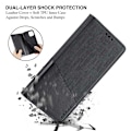 Miniatyrbild 2 av 5: Samsung S22 Ultra Elegant Fodral i PU-Läder med RFID Block Svart