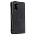 Miniatyrbillede 2 af 6: Samsung Note 10 Pung-etui PU-læder 6-LOMMES Winston V3 Black