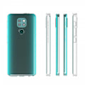 Miniatyrbillede 3 af 5: Motorola Moto E7 Plus stødabsorberende silikonecover Enkelt Transparent