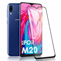 Miniatyrbillede 1 af 5: 2-PACK Samsung M20 Hærdet glas 0,26mm 9H Fullframe Transparent