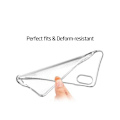 Miniatyrbild 2 av 3: iPhone XS Max Stöttåligt Genomskinligt Skal Simple Transparent