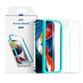 Pikkukuva 1 / 8: 2-PACK iPhone 13/13 Pro ESR 9H karkaistu lasi Transparent
