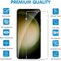 Pikkukuva 2 / 6: 2-PACK Samsung S23 Plus karkaistu lasi 0,26mm 2,5D 9H Transparent