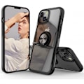 Pikkukuva 1 / 5: iPhone 11:n käytännöllinen iskunkestävä suojus sormustelineellä V4 Black