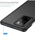 Pikkukuva 3 / 5: Huawei P40 Pro Erittäin ohut kumipinnoitettu mattamusta Cover Basic V2 Black