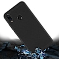 Pikkukuva 2 / 5: Huawei P Smart 2019 iskuja vaimentava erittäin ohut kumipinnoitettu Shell Breeze Black