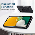 Pikkukuva 4 / 9: Samsung A13 5G / A04s -matkapuhelimen suojakuori korttitelineellä Retro V4 Vinröd