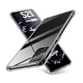 Miniatyrbillede 1 af 5: Samsung S21 Plus stødabsorberende silikone Shell Shockr Transparent