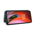Pikkukuva 4 / 7: OnePlus Nord 2 5G Flip Case -korttipaikka CarbonDreams Grön