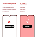 Pikkukuva 3 / 4: 2-PACK Redmi Note 7 karkaistu lasi 0,26 mm 2,5D 9H Fullframe Transparent