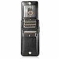 Pikkukuva 6 / 8: iPhone 11 Pro Max Mobile Cover -korttipidike 6-FACK Retro V3 Brun
