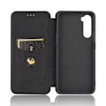 Pikkukuva 3 / 9: OnePlus Nord Flip Case -korttipaikka CarbonDreams Black
