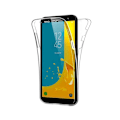 Pikkukuva 1 / 3: 360° täysin peittävä ja iskuja vaimentava kansi Samsung A6 2018 Transparent