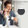 Miniatyrbild 3 av 5: Samsung S21 Plus Elegant Fodral i PU-Läder med RFID Block Svart