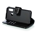Miniatyrbillede 3 af 4: Samsung A20e praktisk pungetui med 12-bakker Array V4 Black