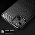 Pikkukuva 4 / 6: iPhone 14 Max iskunkestävä SlimCarbon kotelo Black