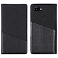 Miniatyrbild 7 av 7: Google Pixel 3a Elegant Fodral i PU-Läder med RFID Block Svart