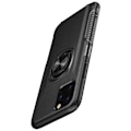 Pikkukuva 2 / 5: Käytännöllinen iskunkestävä iPhone 12 Pro Max -kuori sormustelineellä V5 Black