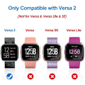 Miniatyrbillede 6 af 6: 2-PACK Fitbit Versa 3 FullFrame 3D hærdet glas 0,2 mm 9H Transparent