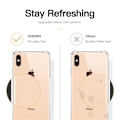Miniatyrbillede 4 af 7: iPhone XS Max stødabsorberende silikone Shell Shockr Transparent